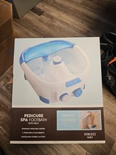 Homedics Jet Spa w/Heat  Jet Action Footbath with Pedicure Ctr New