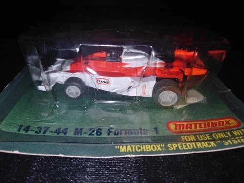 Vintage Marlboro 1979 M-26 Formula 1 Matchbox SpeedTrack Race Car (Slotted)  NIP