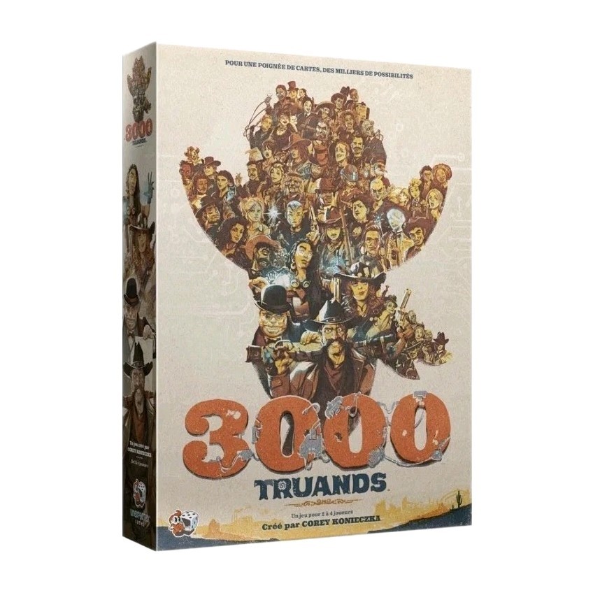 3000 Truands Unexpected Games le jeu de cartes FR aux milliers de combinaisons uniques