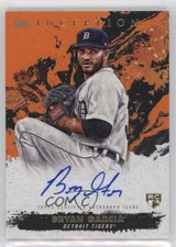 2021 Topps Inception Rookie and Emerging Star Orange 36/50 Bryan Garcia Auto w7p