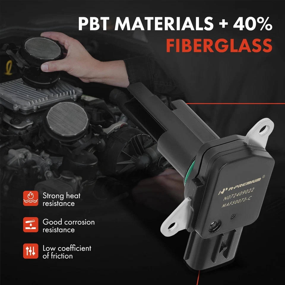 Sensor de flujo de masa de aire A-Premium para Subaru Crosstrek 2016 2017 Lexus ES300h 13-18 Foto 3 de 4