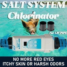 12g/h Saltwater Pool System,Salt Chlorine Generator Suitable For Home Pool Spa