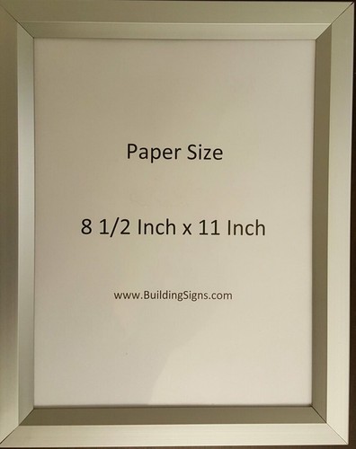 Inspection Frame 8.5" X 11" ( Heavy Duty - Aluminum) ref1020-REF24-1027 - Bild 2 von 7