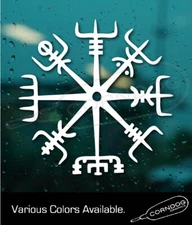Viking Compass Decal STICKER VINYL DECAL VALHALLA ICELAND CELTIC NORTIC GODS