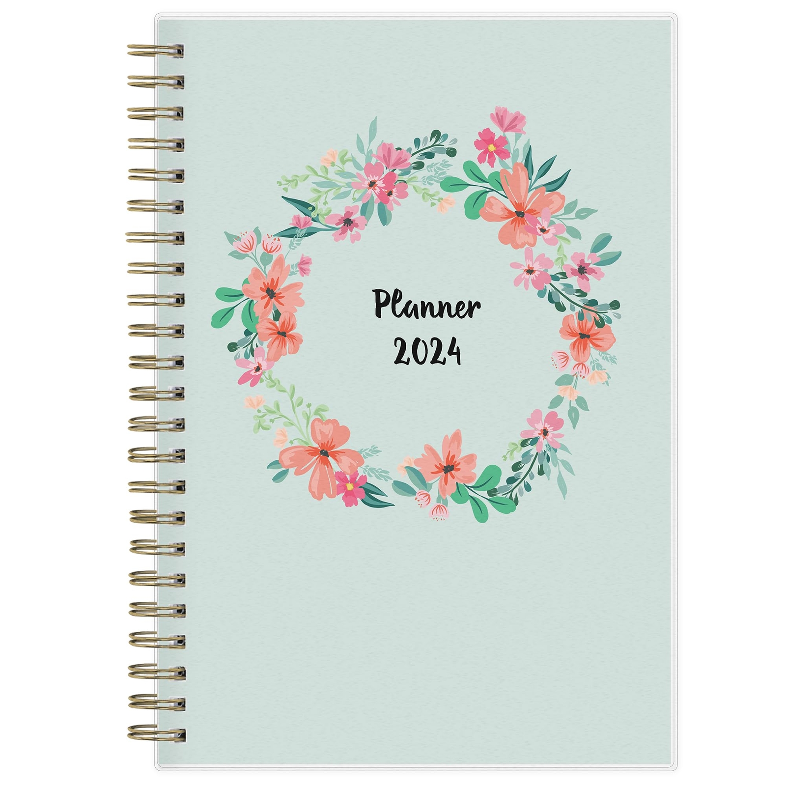 Blue Sky 2024 Weekly and Monthly Planner January - December 5