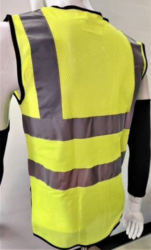 TUFF=GARD SICHERHEITSWESTE - Klasse 2 Warnschutzweste reflektierend gelb - Bild 7 von 8