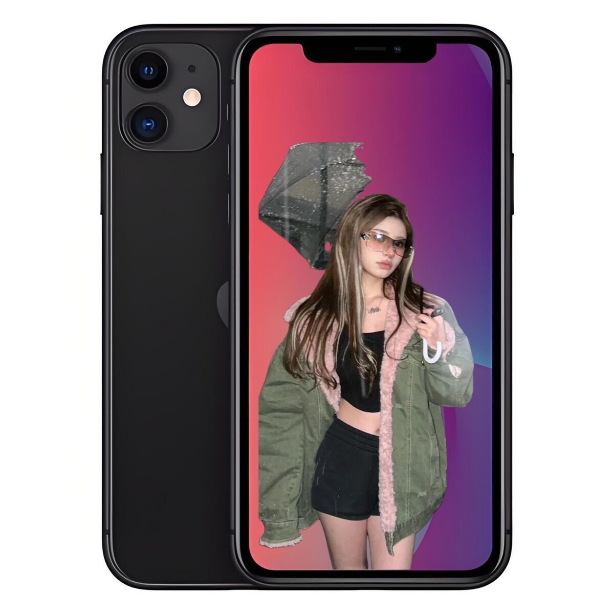 Apple iPhone 11-128GB-FRONT 12MP REAR 12MP Unlocked Apple iPhone 11-128GB-FRONT 12MP REAR 12MP Unlocked