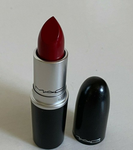 MAC COSMETICS CREMESHEEN LIPSTICK - BRAVE RED - SALE - Picture 3 of 3