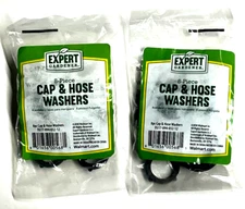 2 PACKS Expert Gardener 8-Piece Cap and Hose Washers Set EG17-094-032-12