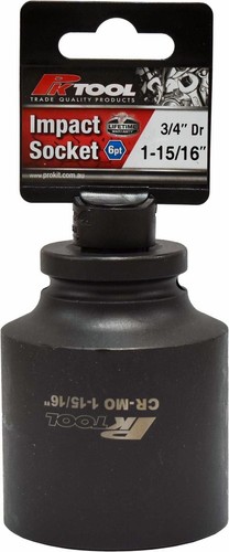 PK TOOLS 3/4" Dr. 6PT Quality Deep Impact Socket Metric Individual 3/4" - 2-1/4" - Picture 28 of 30