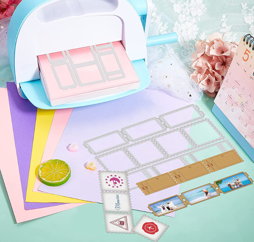 Stamp Rectangle Frame Metal Cutting Stencil for Paper Card Scrapbooking Dies UK - Picture 6 of 8