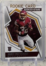 2021 Panini Rookies & Stars Jaret Patterson Rookie RC Card #184 Washington RB
