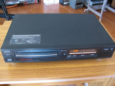 Sanyo CP848 Vintage CD Disc Player Tested Great Working Condition