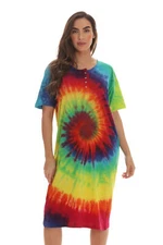 Just Love Short Sleeve Nightgown / Night Shirts Sleep Dress for Women