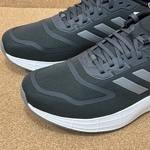 Adidas Duramo 10 Running Shoes Men's Size 9.5 Grey Cloud White Athletic Sneakers - Picture 12 of 14