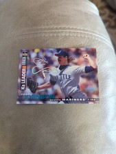 1995 Collector's Choice Randy Johnson Silver Signature #74 Seattle Mariners