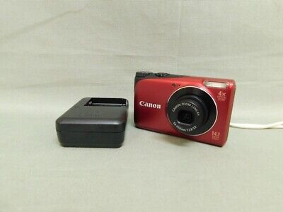 Canon Powershot A2200 Red Digital Camera English Language Canon Powershot A2200 Red Digital Camera English Language