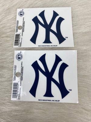 new york yankees ny static cling decal new 2 pack 94746392529 ebay