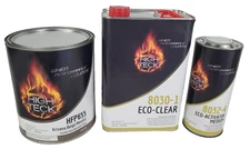 High Teck HFP655 Ford AQ Arizona Beige Metallic Basecoat Paint & 8030 Clearcoat