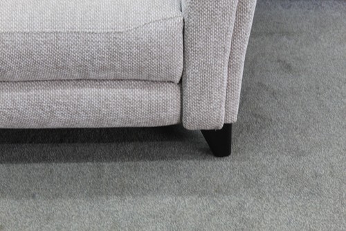 PARKER KNOLL PORTLAND PAIR OF STATIC LARGE 2+2 SEATER SOFAS IN DOBBY SAND FABRIC - Picture 9 of 12
