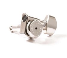 Hipshot Fender Drop-in Upgrade Directrofit locking 2-pin tuner kit, Nickel NEW 