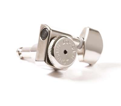 Hipshot Fender Drop-in Upgrade Directrofit locking 2-pin tuner kit, Nickel NEW!