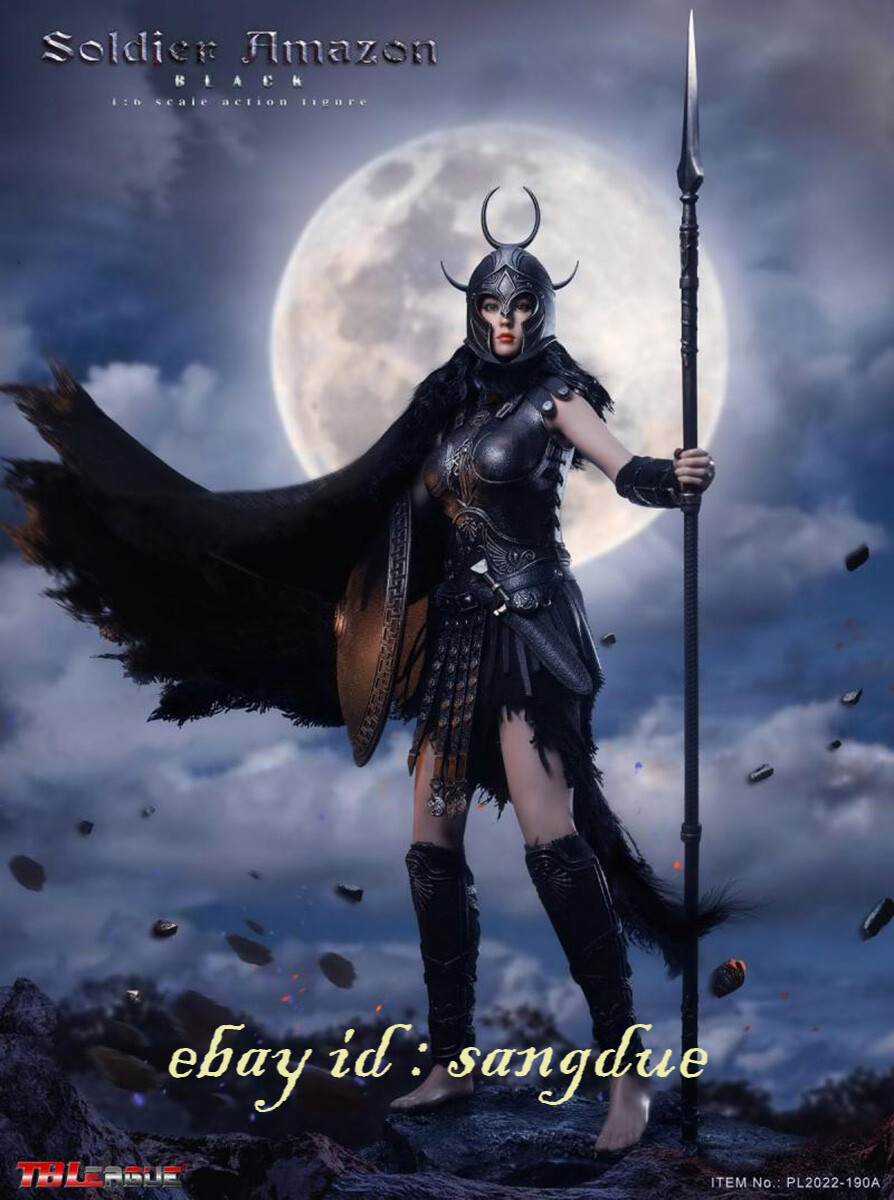 TBLeague 1/6 Female Figure Amazon Warrior Black PL2022-190 Figure