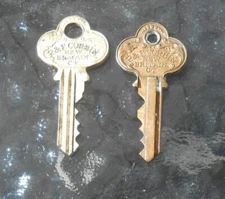 P&E Corbin #0220087 Vintage Copper and Gold Tone Keys New Britain