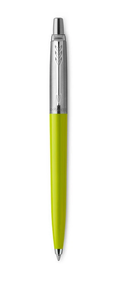 Parker Jotter Originals Penna A Sfera Verde Lime Blu Medio Degli Anni '90