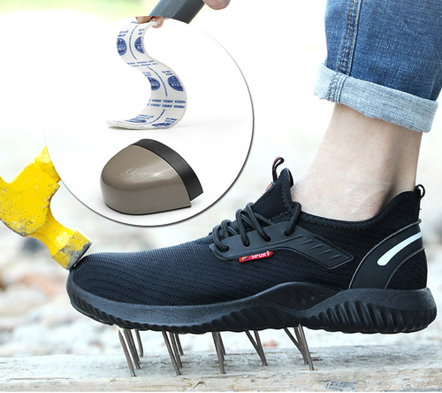 Women Steel Toe Shoes Work Safety Shoes 