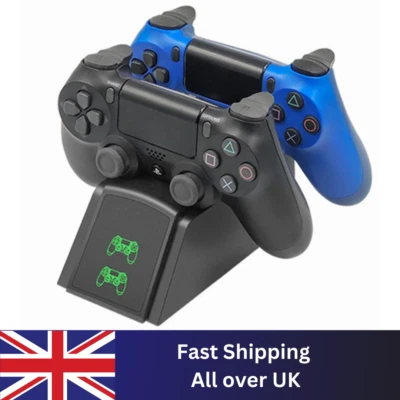 PS4 Charging Stand Controller Dual Fast Charger Dock Station For PlayStation 4