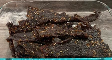 JUAN'S  OLD SCHOOL BEEF JERKY  1lb Teriyaki HOT