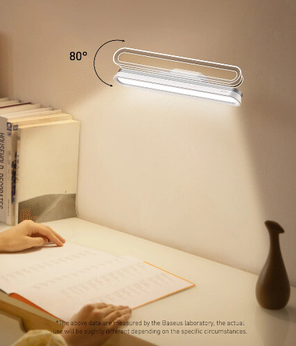 Desk Lamp Hanging LED Table Lamp Chargeable Stepless Dimming Cabinet Night Light - Bild 10 von 13