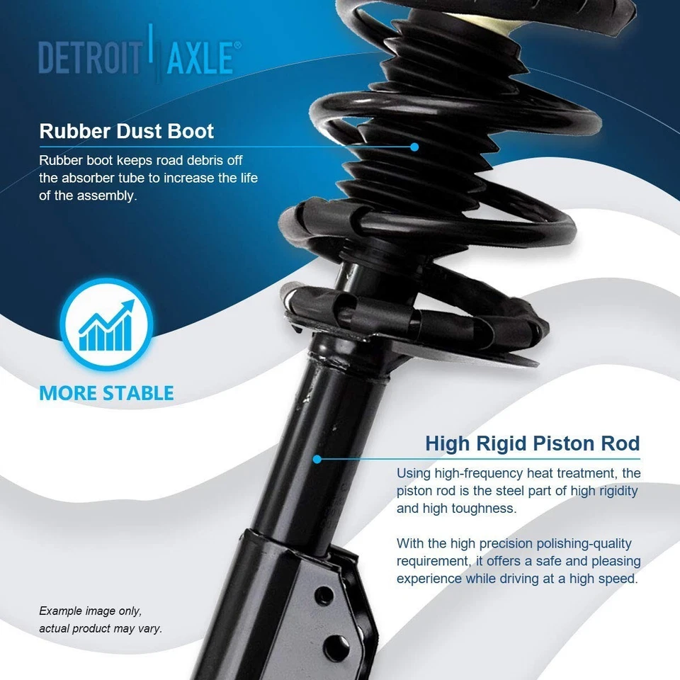 Barra estabilizadora de barra de amarre de brazo de control inferior de puntal delantero para Chevy Malibu Oldsmobile Alero Foto 4 de 4