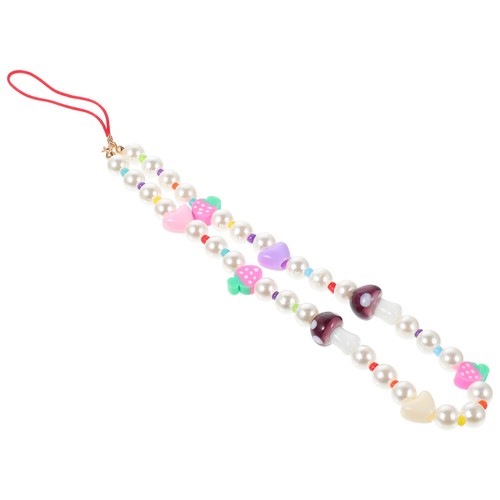 5 PCS Nachahmung Perlen Handy Kette Lanyards Zum Aufhängen Von Telefonen - 第 8/12 張圖片