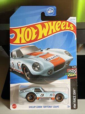 2024 Hot Wheels Shelby Cobra Daytona Coupe 122/250 HW RACE DAY 5/10 NEW