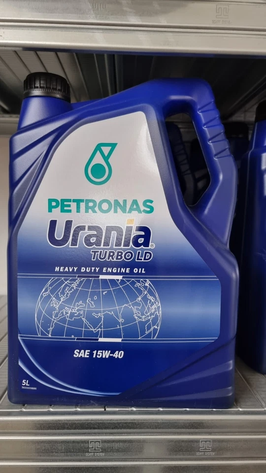 URANIA PETRONAS 15W40 LD 5 LT OLIO MOTORE VEICOLI COMMERCIALI