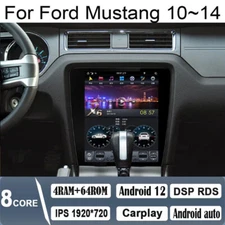 12.1" Android Navigation Car Gps Stereo Radio Carplay For Ford Mustang 2010~2014