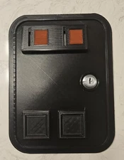 Faux Arcade Coin Door for Mame/Arcade/Arcade1up