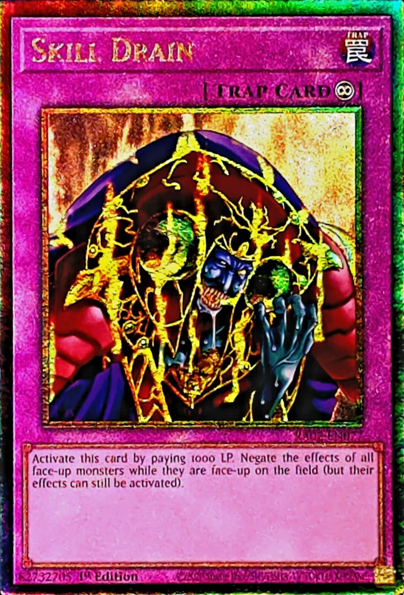 Skill Drain Yu-Gi-Oh! TCG Individual Trading Card Games for sale | eBay