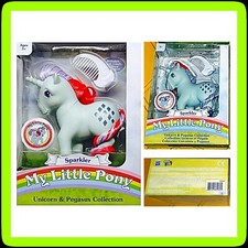    RARE My Little Pony 35th Anniversary era SPARKLER Unicorn Pegasus Series  NEW