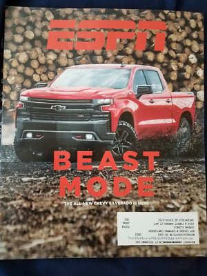 ESPN the Magazine Feb 2019: The Gambling Issue, Rams, Browns, Buffalo Hoops, etc