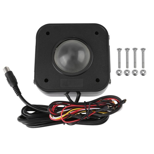 Illuminated 4.5cm Round LED Trackball Mouse PS/2 PCB Connector For ♡ - Picture 4 of 8