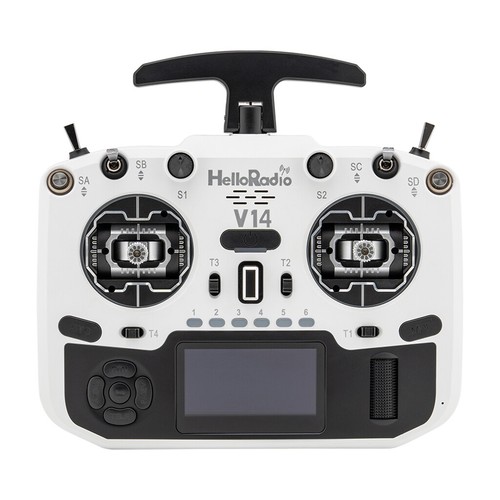 HelloRadio V14 MAX R9 ELRS Left Hand Multi-protocol Remote Control Metal Rocker - Picture 5 of 10
