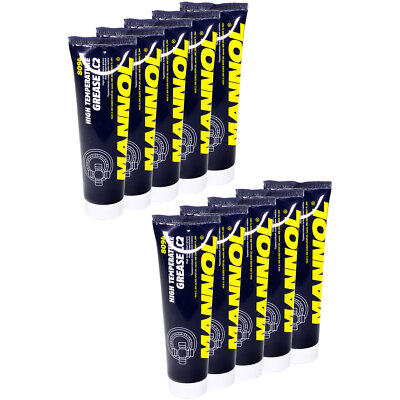 10x 230 g Mehrzweckfett Schmierfett MANNOL LC2 High Temperature Grease Schmier
