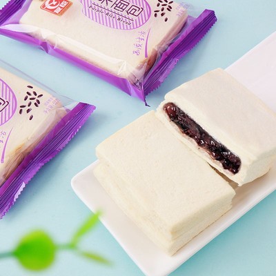 520g Purple Rice Bread Sandwich Chinese Specialty Nutritious breakfast bread