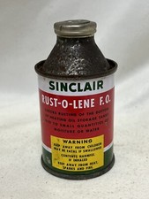 Sinclair Rust-O-Lene F O 4oz Unopened Vintage