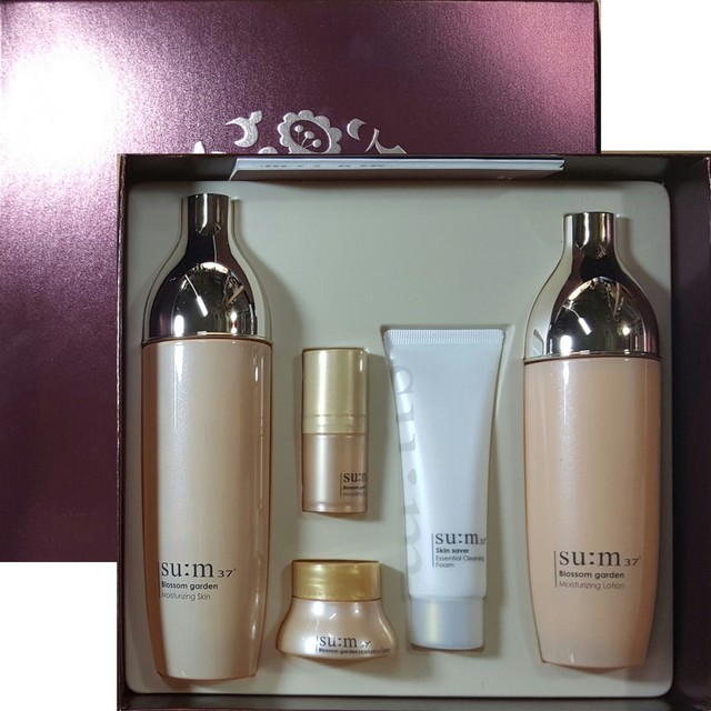 Sum37 Blossom Garden Toner and Emulsion Skincare Special Set Korea