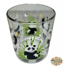 BICCHIERE NUTELLA PANDA 🐼 FERRERO VERRE GLASS DISEGNO VINTAGE