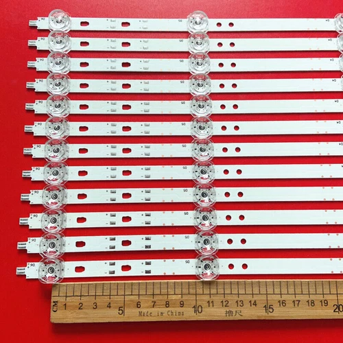 12Pcs LED Backlight Strips For ONN 100012587 LED65D06A-ZC56AG-08 30365006013 - Picture 3 of 8